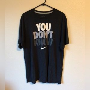 Nike Logo Graphic Tee You Don’t Know